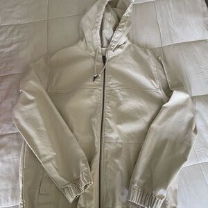 GAP Men's Beige Hooded Jacket